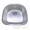 B704 UNDERMOUNT STAINLESS STEEL SINGLE BOWL KITCHEN SINK